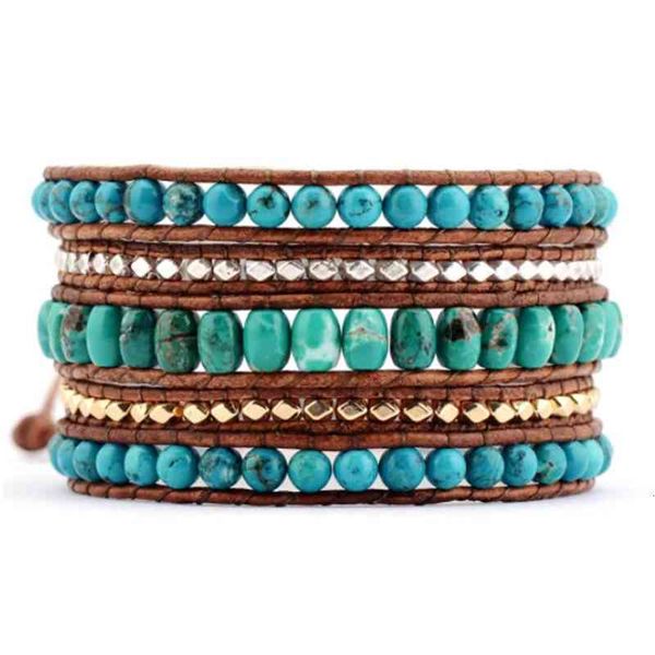 bangles bracelets natural pine metal bead multi-layer winding bracelet handmade in bohemia, Black
bangles bracelets natural pine metal bead multi-layer winding bracelet handmade in bohemia, Black