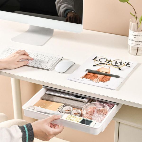 storage drawers under desk drawer self-adhesive hidden stationery organizer for pen pencil kitchen knife fork box home office
storage drawers under desk drawer self-adhesive hidden stationery organizer for pen pencil kitchen knife fork box home office