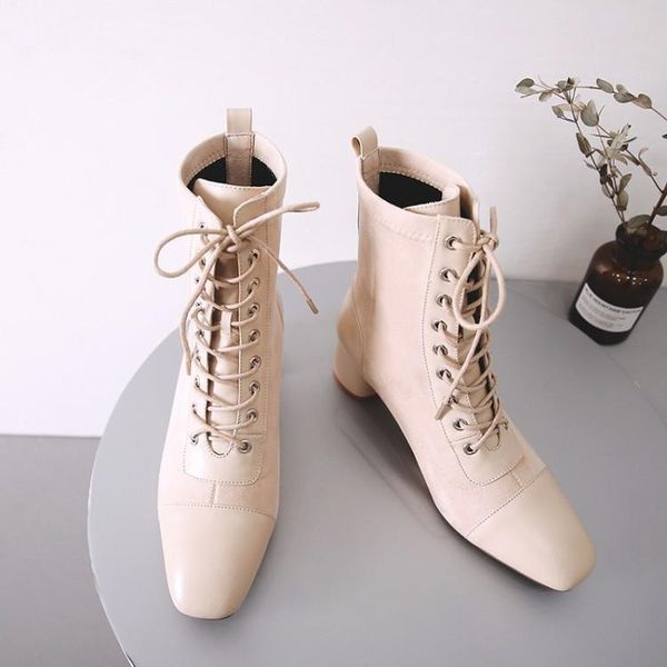 boots mljuese 2021 women ankle cow leather lace up square toe winter black color high heels
boots mljuese 2021 women ankle cow leather lace up square toe winter black color high heels