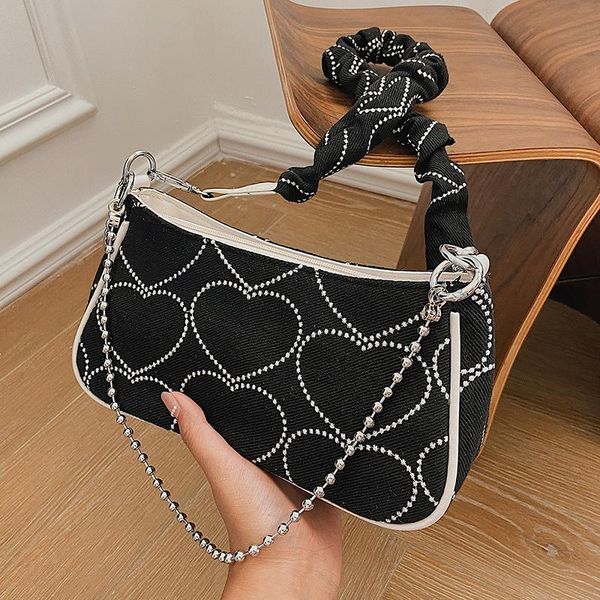 evening bags heart embroidery shoulder for women 2021 designer handbag ladies canvas clutch tote sac chains crossbody
evening bags heart embroidery shoulder for women 2021 designer handbag ladies canvas clutch tote sac chains crossbody