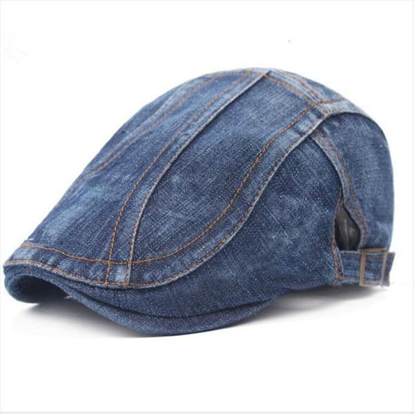 man denim washed flat beret gorras planas newsboys duckbill cap jeans berets ivy cabbie caps hat adjustable size, Blue;gray
man denim washed flat beret gorras planas newsboys duckbill cap jeans berets ivy cabbie caps hat adjustable size, Blue;gray