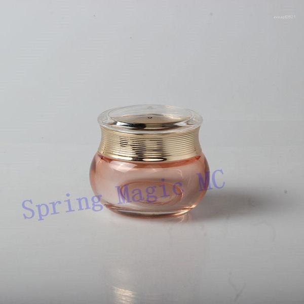 storage bottles & jars 50g light pink/clear glass cream for mask,eye cream,essence jar cosmetic packaging,glass containers
storage bottles & jars 50g light pink/clear glass cream for mask,eye cream,essence jar cosmetic packaging,glass containers