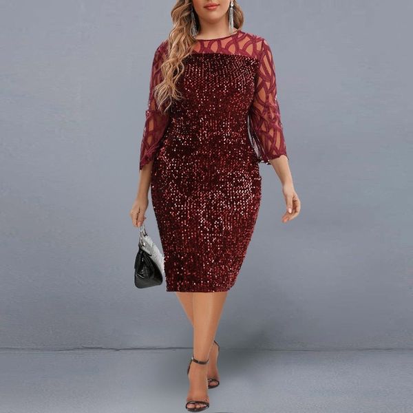 party dress women's summer dress for 2021 elegant sequin mesh women casual dresses wine red ladies wedding evening club outfits, Black;gray
party dress women's summer dress for 2021 elegant sequin mesh women casual dresses wine red ladies wedding evening club outfits, Black;gray