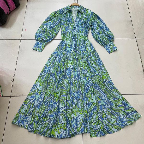 casual dresses bohemian style lady fashion long sleeve turn-downed collar dress floral print a-line green, Black;gray
casual dresses bohemian style lady fashion long sleeve turn-downed collar dress floral print a-line green, Black;gray