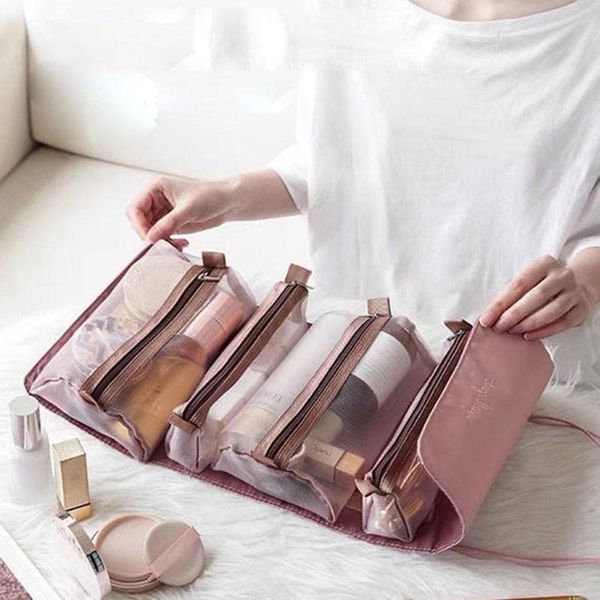 cosmetic bags & cases detachable nylon makeup bag portable large-capacity four-in-one folding travel storage toilet
cosmetic bags & cases detachable nylon makeup bag portable large-capacity four-in-one folding travel storage toilet
