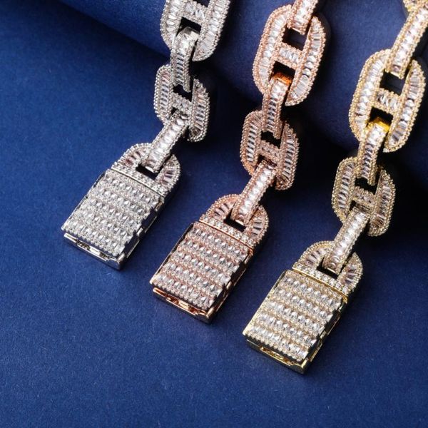 oh miami 14mm big box clasp cuban link bracelet charm gold silver plated iced out baguette zircon men hip hop jewelry, Black
oh miami 14mm big box clasp cuban link bracelet charm gold silver plated iced out baguette zircon men hip hop jewelry, Black