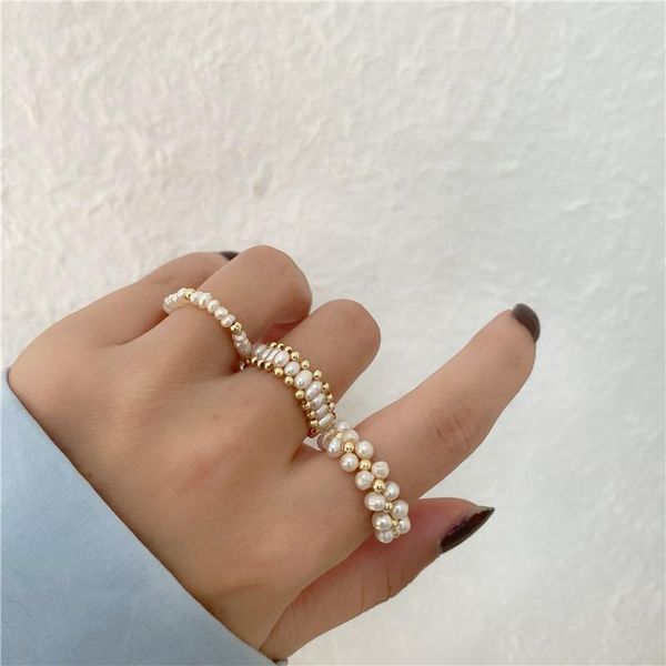 wedding rings fashion women korean multi layer elegant simulated pearl beads ring adjustable shiny party jewelry, Slivery;golden
wedding rings fashion women korean multi layer elegant simulated pearl beads ring adjustable shiny party jewelry, Slivery;golden