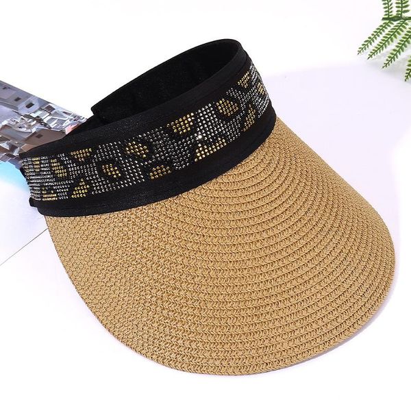 wide brim hats leopard grain panama women straw hat empty women's summer sun protection outdoor sports fishing beach chapeau, Blue;gray 
wide brim hats leopard grain panama women straw hat empty women's summer sun protection outdoor sports fishing beach chapeau, Blue;gray