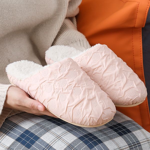 new fashion design winter lovers slippers men women warm plush non-slip on flat couples soft shoes ladies comfortale house shoes, Black
new fashion design winter lovers slippers men women warm plush non-slip on flat couples soft shoes ladies comfortale house shoes, Black