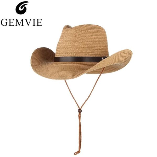 stingy brim hats gemvie straw sun for women wide woven beach hat with pu belt classical men cowboy non-slip rope, Blue;gray
stingy brim hats gemvie straw sun for women wide woven beach hat with pu belt classical men cowboy non-slip rope, Blue;gray