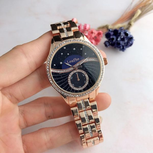 brand women's watches simple style gold silver rose black diamond quartz watch gift first choice wristwatches, Slivery;brown
brand women's watches simple style gold silver rose black diamond quartz watch gift first choice wristwatches, Slivery;brown