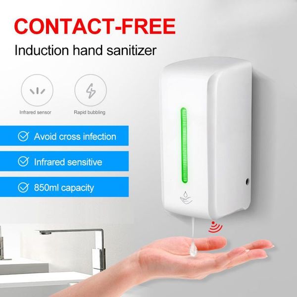 wall mount automatic liquid soap dispenser smart sensor touchless abs electroplated sanitizer dispensador for kitchen
wall mount automatic liquid soap dispenser smart sensor touchless abs electroplated sanitizer dispensador for kitchen