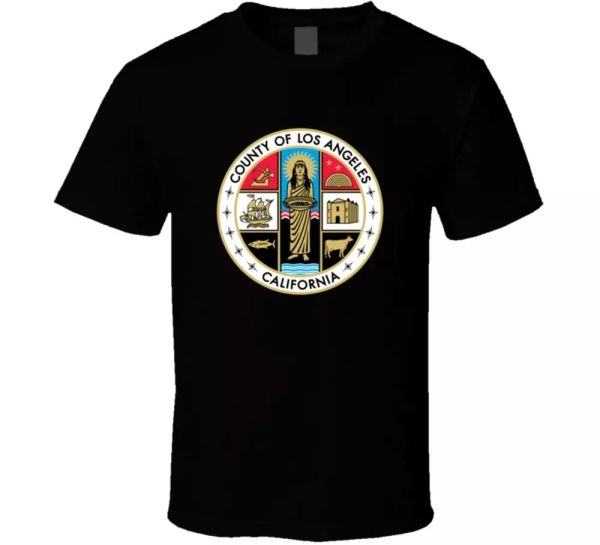 los angeles county la california usa pacific fan t shirt, White;black
los angeles county la california usa pacific fan t shirt, White;black