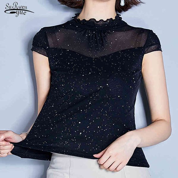 fashion women shirts solid short sleeve shirt summer ladies ruffled plus size for clothing 4412 210521, White
fashion women shirts solid short sleeve shirt summer ladies ruffled plus size for clothing 4412 210521, White