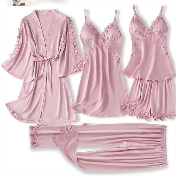 satin robe set nightdress women sleepwear kimono gown lace pajamas intimate lingerie hollow out nighty amp suit, Black;red
satin robe set nightdress women sleepwear kimono gown lace pajamas intimate lingerie hollow out nighty amp suit, Black;red