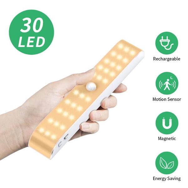 20/30 leds cabinet light wireless usb rechargeable under pir motion sensor for bedroom kitchen wardrobe lamp 
20/30 leds cabinet light wireless usb rechargeable under pir motion sensor for bedroom kitchen wardrobe lamp