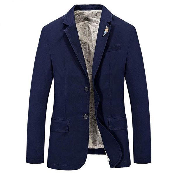 men's jackets spring autumn jacket men blazer casual fashion coats single breasted cotton coat male plus size s-4xl, Black;brown
men's jackets spring autumn jacket men blazer casual fashion coats single breasted cotton coat male plus size s-4xl, Black;brown