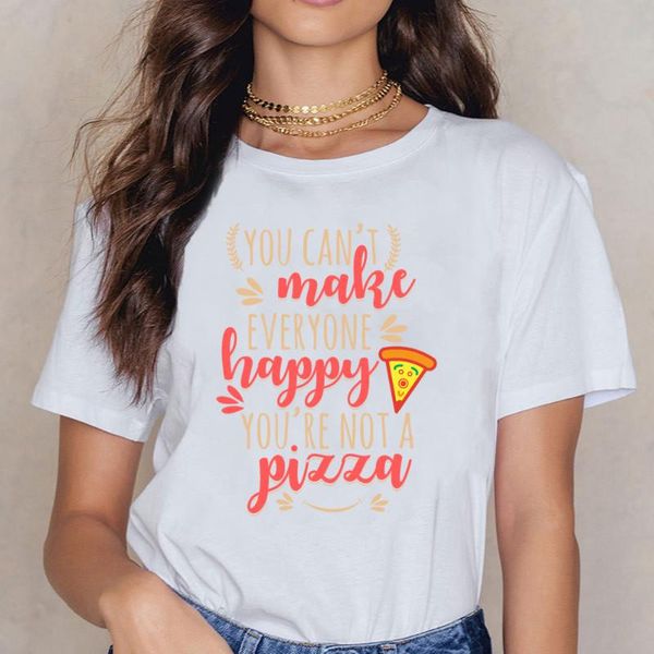 women's t-shirt t shirt women you cant make everyone happy youre not a pizza harajuku print female, White
women's t-shirt t shirt women you cant make everyone happy youre not a pizza harajuku print female, White