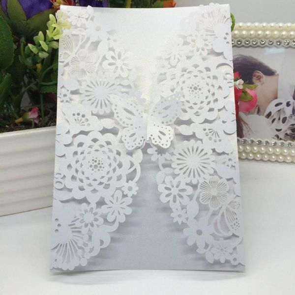 greeting cards 40pcs/pack shiny pearl paper wedding invitation card flower laser cut carved 3d butterfly invitations for birthday party
greeting cards 40pcs/pack shiny pearl paper wedding invitation card flower laser cut carved 3d butterfly invitations for birthday party