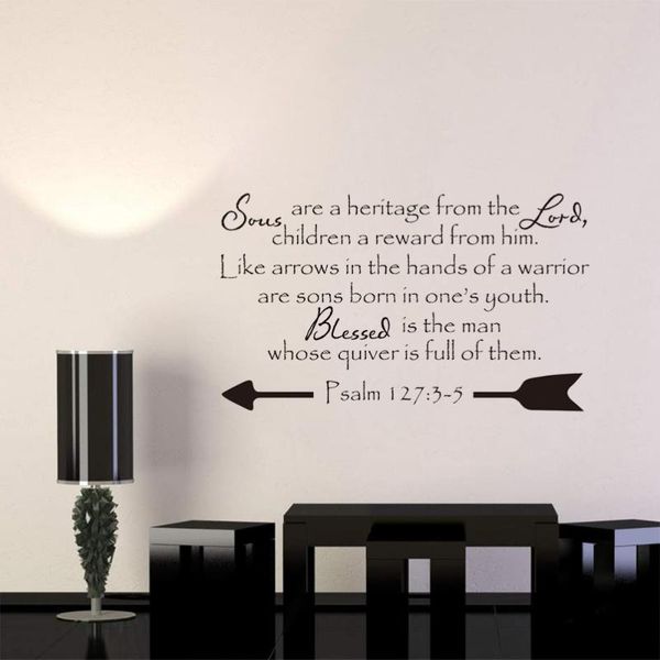 psalm 127:3 wall art religious home decor quote bible scripture decals wallpapers
psalm 127:3 wall art religious home decor quote bible scripture decals wallpapers