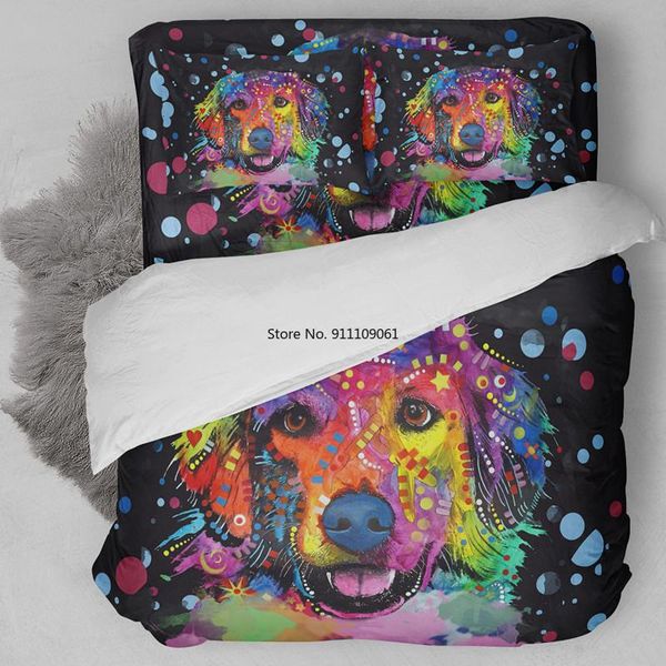 bedding sets 3d dog set colorful print duvet cover with pillowcase design king bed gift bedline 2-3pcs
bedding sets 3d dog set colorful print duvet cover with pillowcase design king bed gift bedline 2-3pcs