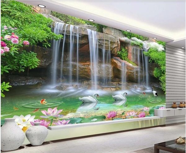 wallpapers custom po mural 3d wallpaper mountain waterfall swan lake scenery home decor living room for walls 3 d in rolls
wallpapers custom po mural 3d wallpaper mountain waterfall swan lake scenery home decor living room for walls 3 d in rolls