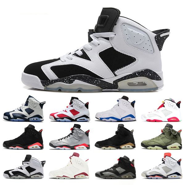 man's basketball shoes 6s high cut alternate angry bull black cat infrared carmine marron olympic oreo sport blue unc white infared tin
man's basketball shoes 6s high cut alternate angry bull black cat infrared carmine marron olympic oreo sport blue unc white infared tin
