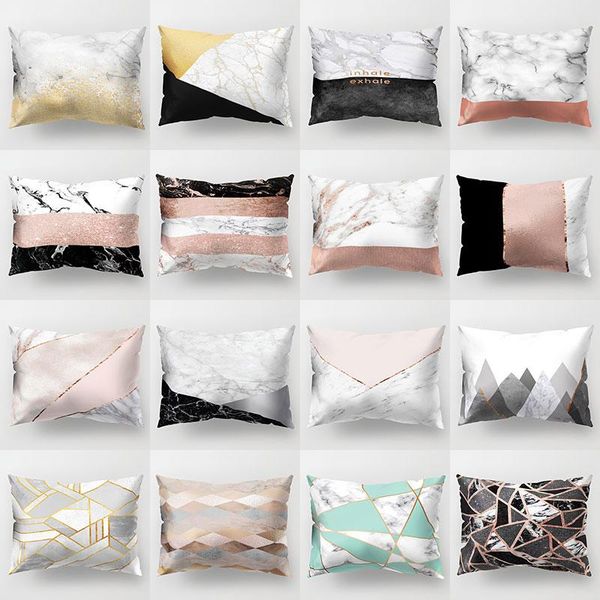 pillow case soft geometric cushion cover marble print bedroom sofa decor pillowcase fashion simple cases high quality
pillow case soft geometric cushion cover marble print bedroom sofa decor pillowcase fashion simple cases high quality