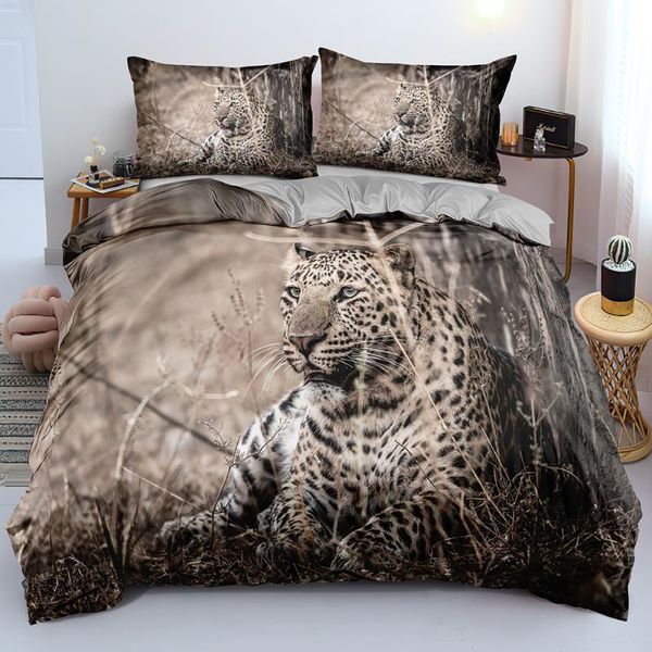 bedding sets 3d gray quilt cover design animal comforter covers pillow cases king single twin size 180*200cm leopard set
bedding sets 3d gray quilt cover design animal comforter covers pillow cases king single twin size 180*200cm leopard set