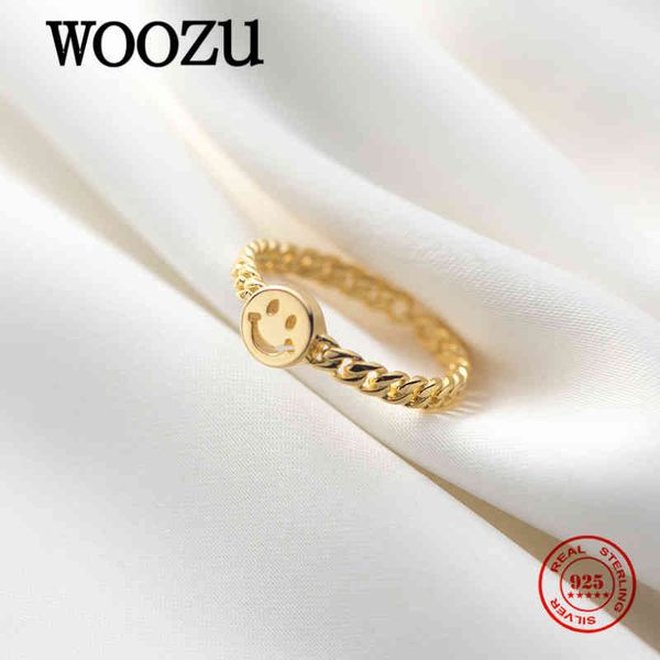 band woozu fashion korean sweet romantic cuban link chain smile ring for women genuine 925 sterling silver couple jewelry accessories
band woozu fashion korean sweet romantic cuban link chain smile ring for women genuine 925 sterling silver couple jewelry accessories