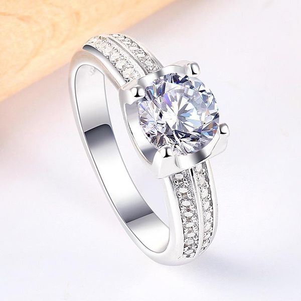 cluster rings 925 sterling silver female ring for women fine jewelry zircon diamonds girls ol party wedding gifts, Golden;silver
cluster rings 925 sterling silver female ring for women fine jewelry zircon diamonds girls ol party wedding gifts, Golden;silver
