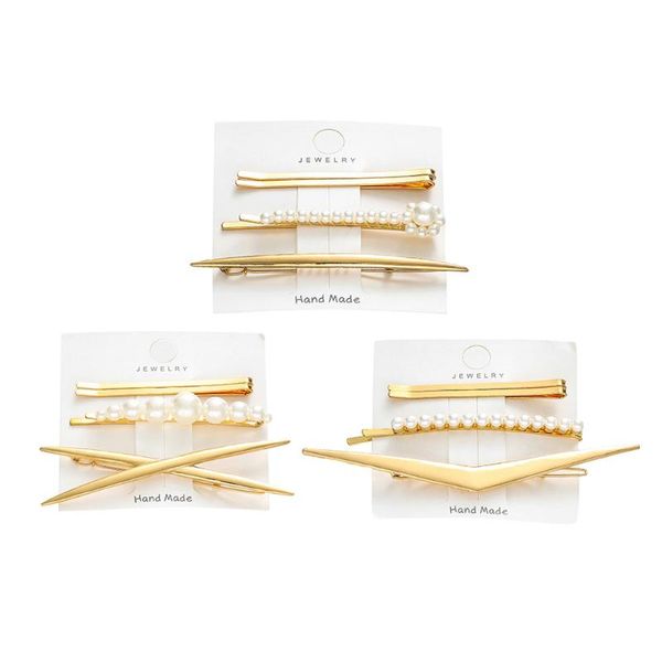 hair clips & barrettes miss foursy fashion metal accessories ins pearls hairpin set pearl one word combination for women as gift, Golden;silver
hair clips & barrettes miss foursy fashion metal accessories ins pearls hairpin set pearl one word combination for women as gift, Golden;silver