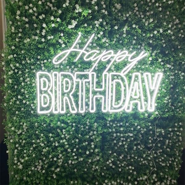other event & party supplies happy birthday banner led light custom neon sign name flexible art decoration mural wall wedding acrylic backgr
other event & party supplies happy birthday banner led light custom neon sign name flexible art decoration mural wall wedding acrylic backgr