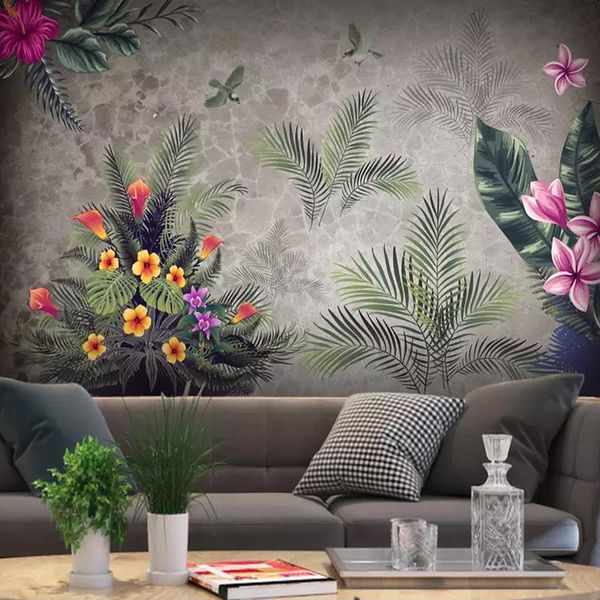 wallpapers drop custom 3d po wallpaper vintage pastoral tropical rain forest flowers birds background wall painting decor
wallpapers drop custom 3d po wallpaper vintage pastoral tropical rain forest flowers birds background wall painting decor