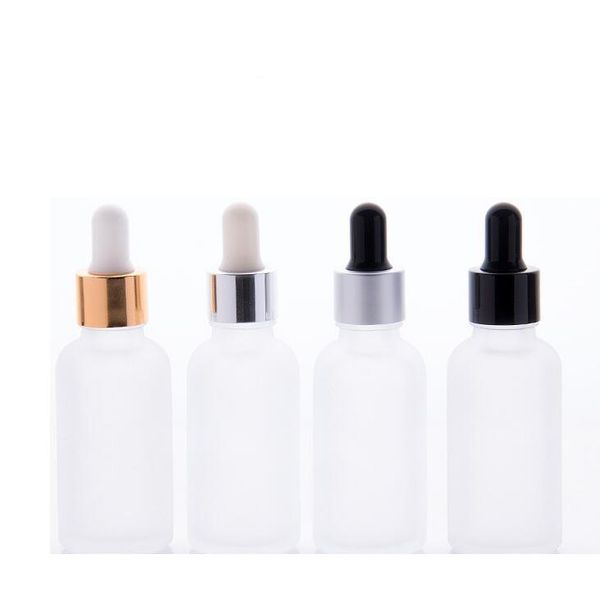 empty frosted clear 30ml glass bottle dropper with gold silver black lids and eye dropper for essential oil e liquid 30ml
empty frosted clear 30ml glass bottle dropper with gold silver black lids and eye dropper for essential oil e liquid 30ml
