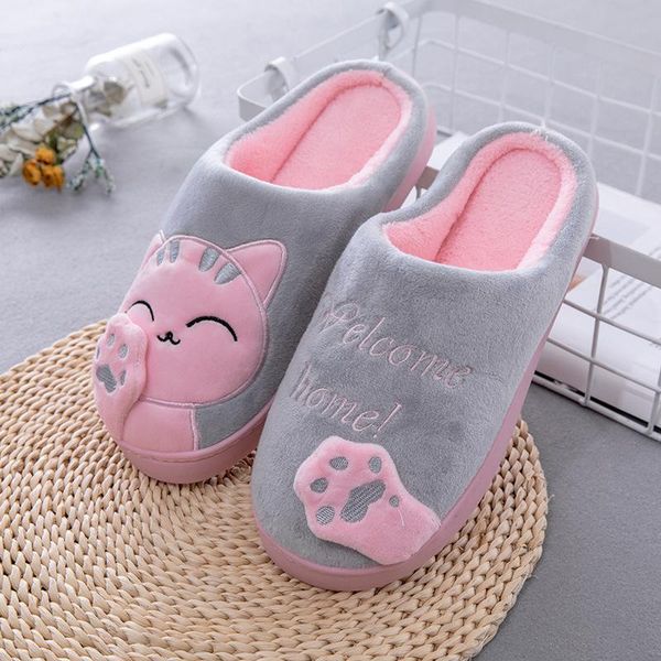 slippers women winter home cartoon cat shoes non-slip soft warm house indoor bedroom lovers fashion, Black
slippers women winter home cartoon cat shoes non-slip soft warm house indoor bedroom lovers fashion, Black