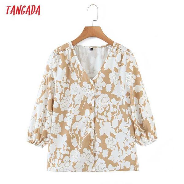 tangada women retro flowers print shirt blouse puff sleeve chic female office shirt blusas femininas rb18 210609, White
tangada women retro flowers print shirt blouse puff sleeve chic female office shirt blusas femininas rb18 210609, White