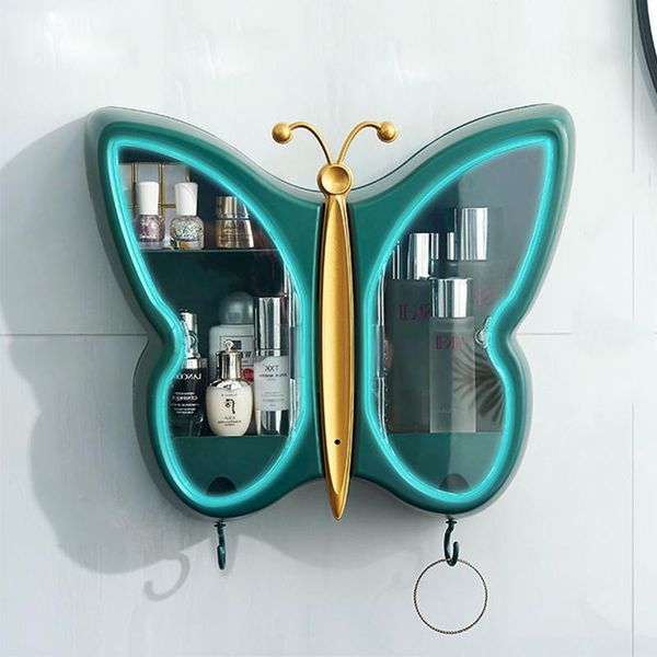 storage boxes & bins butterfly shape wall-mounted makeup organizer women skin care beauty shelf punch-capacity jewelry cosmetic box
storage boxes & bins butterfly shape wall-mounted makeup organizer women skin care beauty shelf punch-capacity jewelry cosmetic box