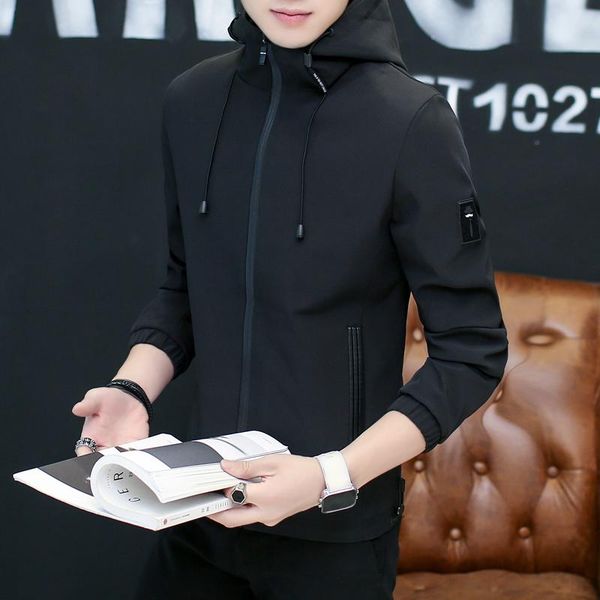 mens coat men's autumn and winter korean fashion brand jacket slim versatile sports leisure jackets, Black;brown
mens coat men's autumn and winter korean fashion brand jacket slim versatile sports leisure jackets, Black;brown