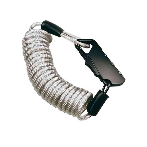 bike locks 150cm lock mtb bicycle helmet padlock portable anti-theft cycling motorcycle cable password accessories
bike locks 150cm lock mtb bicycle helmet padlock portable anti-theft cycling motorcycle cable password accessories