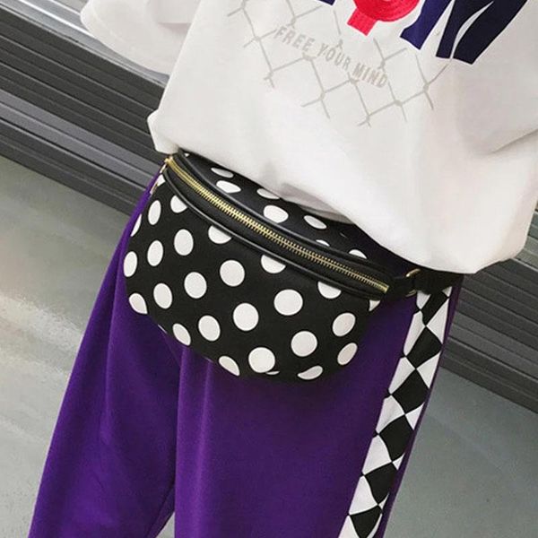 women waist bag brand dots chest pack female hip fanny packs high capacity banana bags ladies crossbody purse
women waist bag brand dots chest pack female hip fanny packs high capacity banana bags ladies crossbody purse