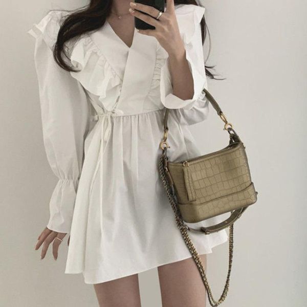 summer fashion dresses for women 2021 elegantes dress long-sleeved mini cute fairy designer kawaii clothes casual, Black;gray
summer fashion dresses for women 2021 elegantes dress long-sleeved mini cute fairy designer kawaii clothes casual, Black;gray
