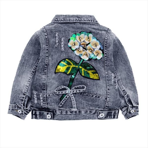 girls outerwear spring three dimensional flower denim elastic girl sparkle jacket cardigan coat, Blue;gray
girls outerwear spring three dimensional flower denim elastic girl sparkle jacket cardigan coat, Blue;gray