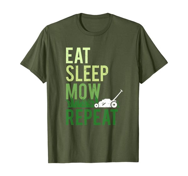 eat sleep mow repeat | funny grass cutting landscaper gift t-shirt, White;black
eat sleep mow repeat | funny grass cutting landscaper gift t-shirt, White;black