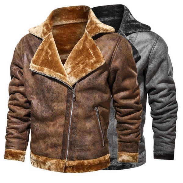men's jackets winter leather men thick warm windbreaker coat mens fleece motorcycle jacket drop plus size 3xl sx9w 4zg7, Black;brown
men's jackets winter leather men thick warm windbreaker coat mens fleece motorcycle jacket drop plus size 3xl sx9w 4zg7, Black;brown
