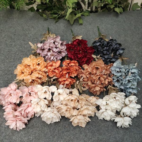 3tou 9tou simulated roses peony silk flower artificial flowers wedding party holiday furniture stage background decoration decorative & wrea
3tou 9tou simulated roses peony silk flower artificial flowers wedding party holiday furniture stage background decoration decorative & wrea