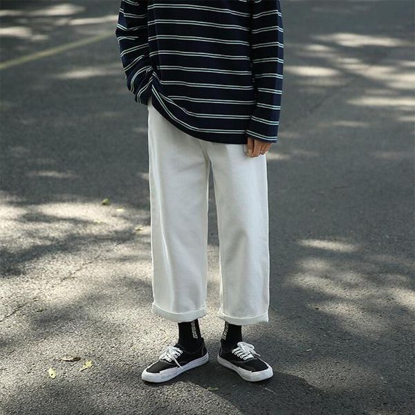 men's jeans spring and autumn simple trend korean straight hong kong style youth harlan wide leg pants, Blue
men's jeans spring and autumn simple trend korean straight hong kong style youth harlan wide leg pants, Blue