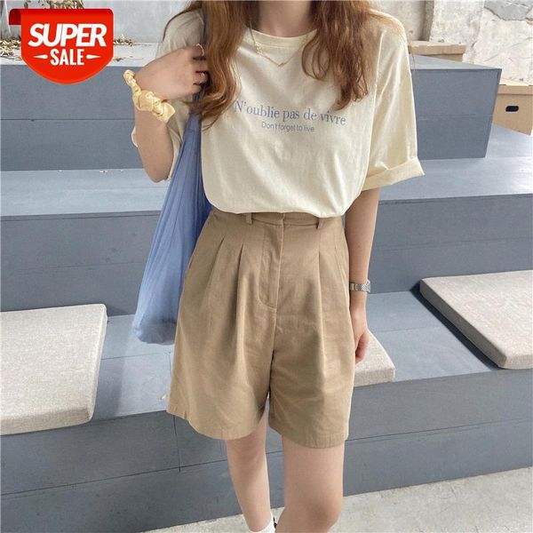 letter short-sleeved t-shirt women's new bottoming shirt korean version loose and thin student trendy clothes #vy3u, White
letter short-sleeved t-shirt women's new bottoming shirt korean version loose and thin student trendy clothes #vy3u, White