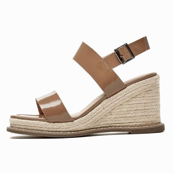 sandals 2021 summer women genuine leather wedge leisure comfortable concise retro gladiator buckle strap brown black shoes
sandals 2021 summer women genuine leather wedge leisure comfortable concise retro gladiator buckle strap brown black shoes