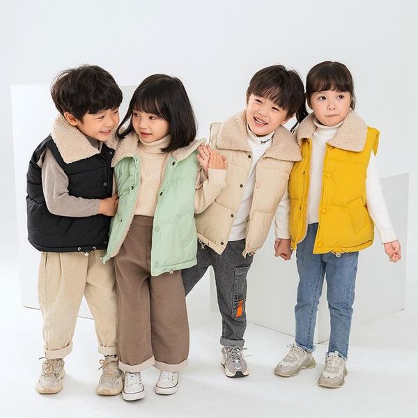 autumn girls warm vest winter boys thicken waistcoat kids outerwear children teens cotton jackets for 3-7 years, Camo
autumn girls warm vest winter boys thicken waistcoat kids outerwear children teens cotton jackets for 3-7 years, Camo